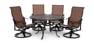 image Montreux 5 Piece Patio Dining Set 