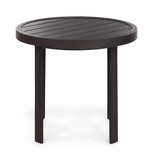 Side Table - 22″ Aluminum Slat Top  thumbnail 5