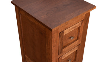 Taylor J 2 Drawer Nightstand