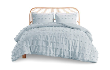 image Lucy Clip Jacquard Full/Queen Bedding Set