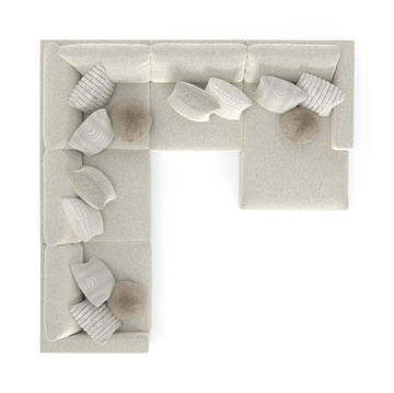 Bentley 5 Piece Sectional with Right Chaise