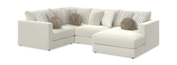 image Bentley 4 Piece Sectional With Right Chaise