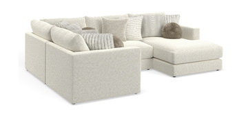 Bentley 4 Piece Sectional With Right Chaise