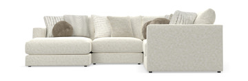 Bentley 5 Piece Sectional with Left Chaise