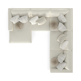 Bentley 5 Piece Sectional with Left Chaise thumbnail 8