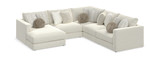 Bentley 5 Piece Sectional with Left Chaise thumbnail 1