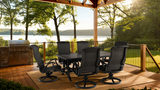 San Tropez 7-Pc Patio Dining Set thumbnail 3