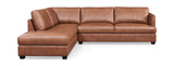 Bailey Leather Sectional - Left Chaise thumbnail 2