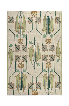 image Rennie Tulip Ivory 6′0″ x 9′0″ Area Rug