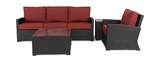 Metro 4 Piece Sofa Porch Set thumbnail 2