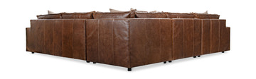 Nest Leather 4 Piece Sectional