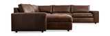 Nest Leather 4 Piece Sectional thumbnail 2