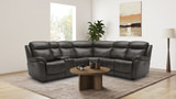Emery 6 Piece Leather Power Reclining Sectional thumbnail 5