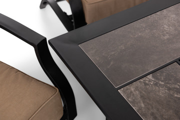 Weston II 5 Piece Fire Table Chat Set 