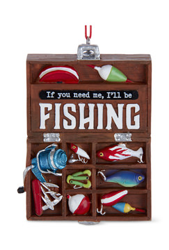 Fishing Tackle Box Ornament