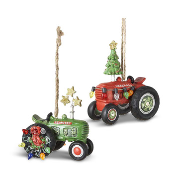 Assorted Tractor Ornaments