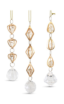 Drop Ornament With Gem