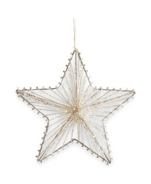 Jute Star Ornament