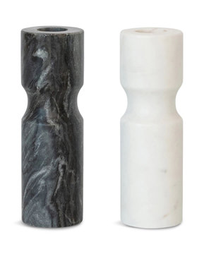 Marble Taper Holder Assorted