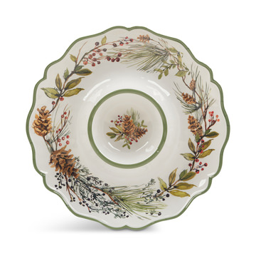 Winter Forest Chip And Dip Tray