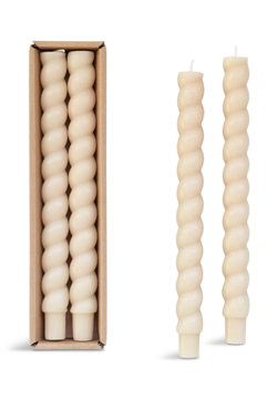 Twisted Taper Candle Set Of 2