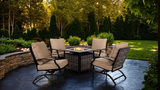 Weston II 5 Piece Fire Table Chat Set  thumbnail 4