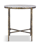 Beverly Round End Table - Brown thumbnail 2
