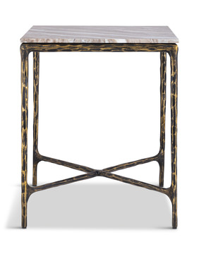Beverly End Table - Brown