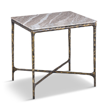 Beverly End Table - Brown