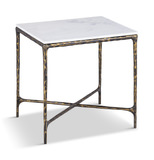 Beverly End Table - White thumbnail 1