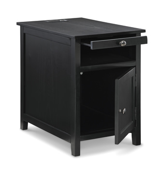Townie Chairside Table - Black