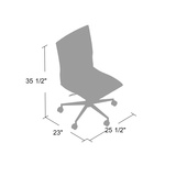 Benji Office Chair - Black thumbnail 5