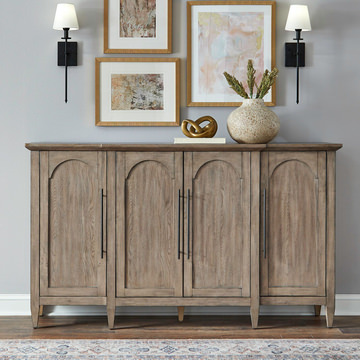 Pavilion 4 Door Accent Cabinet