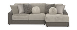 Kayla 2 Piece Modular Sectional - Umber thumbnail 2