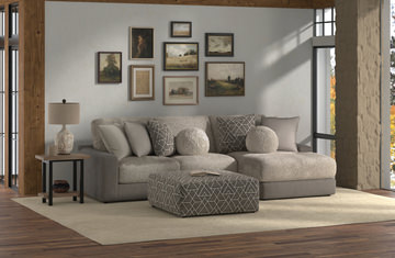 Kayla 2 Piece Modular Sectional - Umber