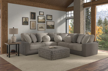 Kayla 3 Piece Modular Sectional - Umber