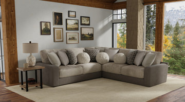 Kayla 3 Piece Modular Sectional - Umber