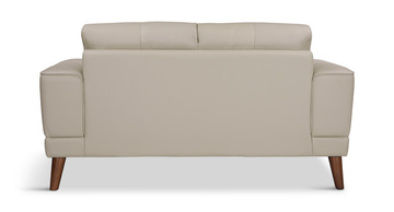 Alfie Leather Loveseat