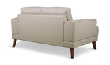 Alfie Leather Loveseat thumbnail 5