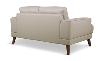 Alfie Leather Loveseat