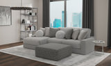 Kayla 2 Piece Modular Sectional - Platinum  thumbnail 2