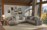 Kayla 4 Piece Modular Sectional - Umber thumbnail 2