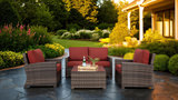 Metro 4 Piece Loveseat Set  thumbnail 4