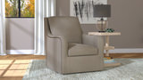 Anna Swivel Chair - Taupe thumbnail 2