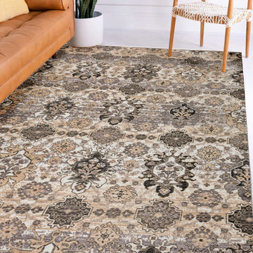 Odessa Pewter Area Rug - 7′10″ X 10′0″