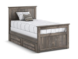 Bunkhouse B2 Twin Panel Bed - Driftwood thumbnail 2