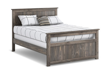 image Bunkhouse B2 Full Panel Bed - Driftwood