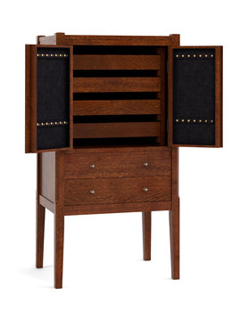 Mission Rose Jewelry Chest