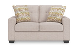 Ellie Loveseat - Stone thumbnail 1