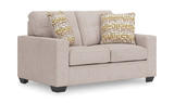 Ellie Loveseat - Stone thumbnail 2